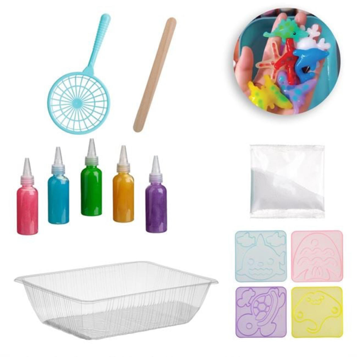 Set magic pentru creații de jucării cu apa pentru copii